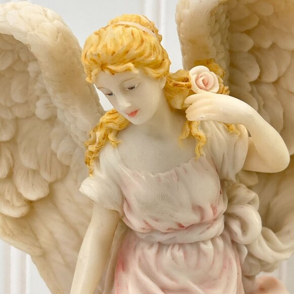 Seraphim Classics by Romans Angel Figurine "Rosalie 1995 Natures Delight" - Picture 6 of 11